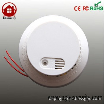 220V Dual Voltage Photoelectronic Smoke Detector with battery